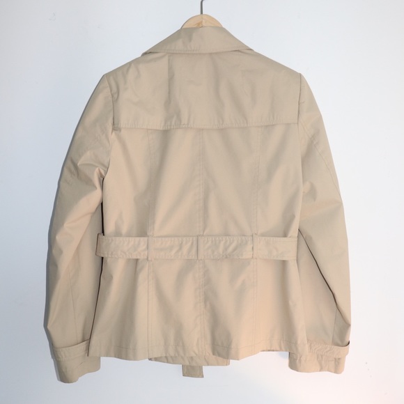 GIACCA Trentch Beige Short  Jacket - Picture 4 of 8